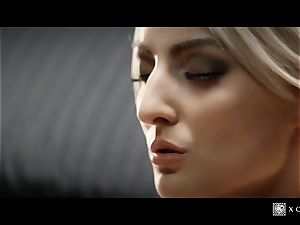 xCHIMERA - erotic motel apartment poke with platinum-blonde Katy Rose