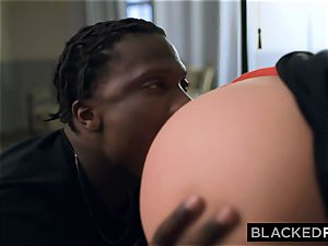 BLACKEDRAW bootylicious ultra-cutie tears up big black cock hard On very first appointment